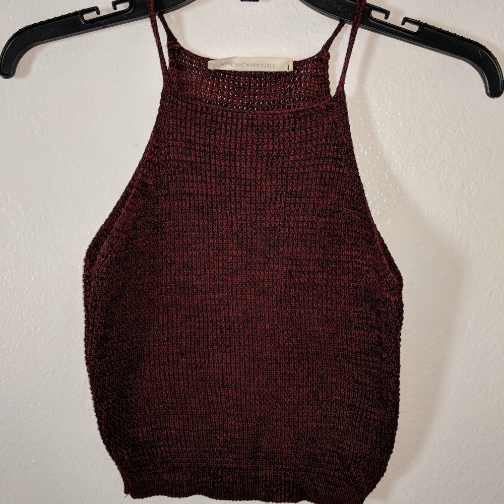Americana Knit Tank Top